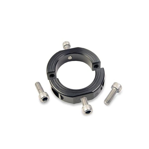 Mountable Collar, 2pc Clamp, Bore 30mm, Anod Aluminum, OD 54mm